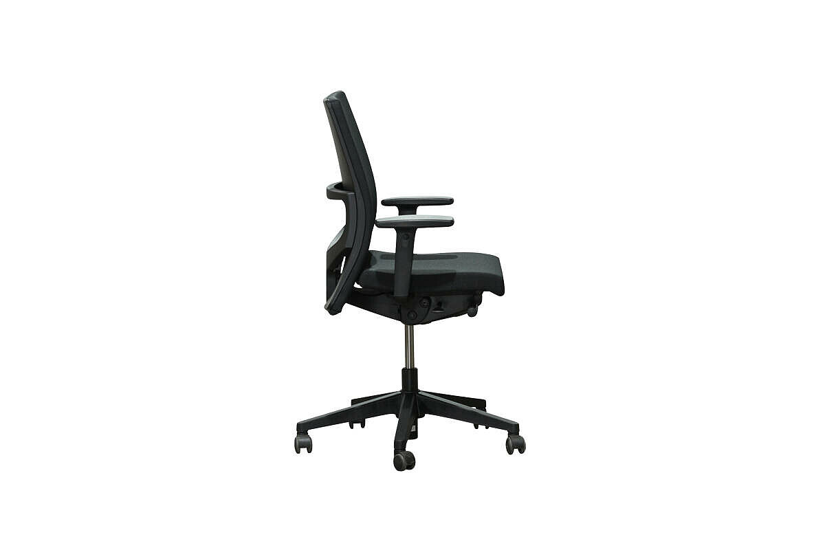 Neuwertig / Bürodrehstuhl / Haworth 'SWIVEL CHAIR' / schwarz