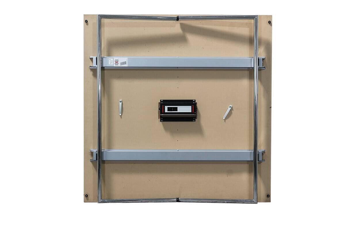 Besprechungstisch / Klapptisch / Four Design 'Four Meeting' / Turnbox / 160 x 140 cm / eiche