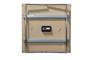 Besprechungstisch / Klapptisch / Four Design 'Four Meeting' / Turnbox / 160 x 140 cm / eiche