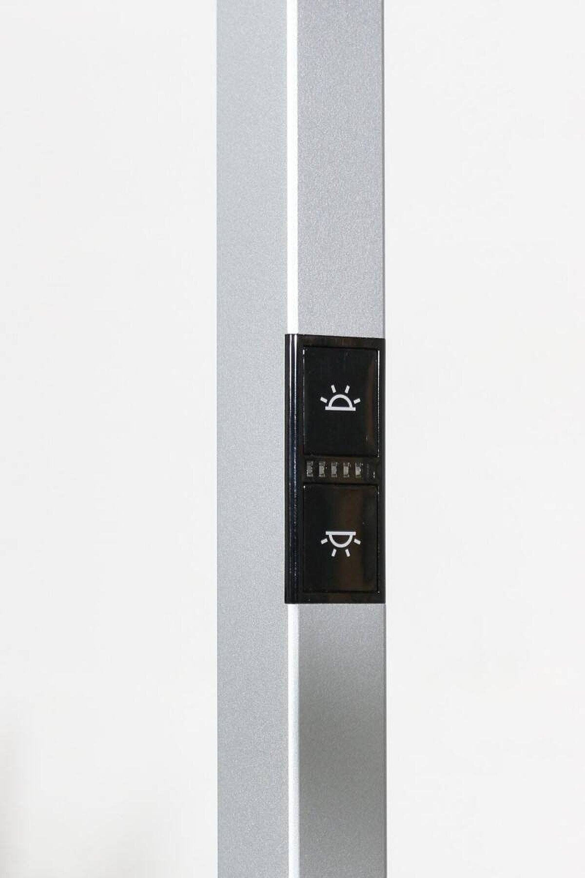 Stehleuchte / Waldmann 'LAVIGO - DP 372/R' / silber