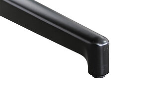 'Unitable' Besprechungstisch in Esche weiß pigmentiert, 80 x 80 cm