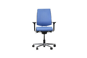Bürodrehstuhl / Sedus 'Black Dot' / blau