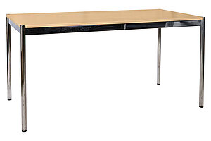 200 x 100 cm Schreibtisch / Besprechungstisch in buche Z3 von USM Haller