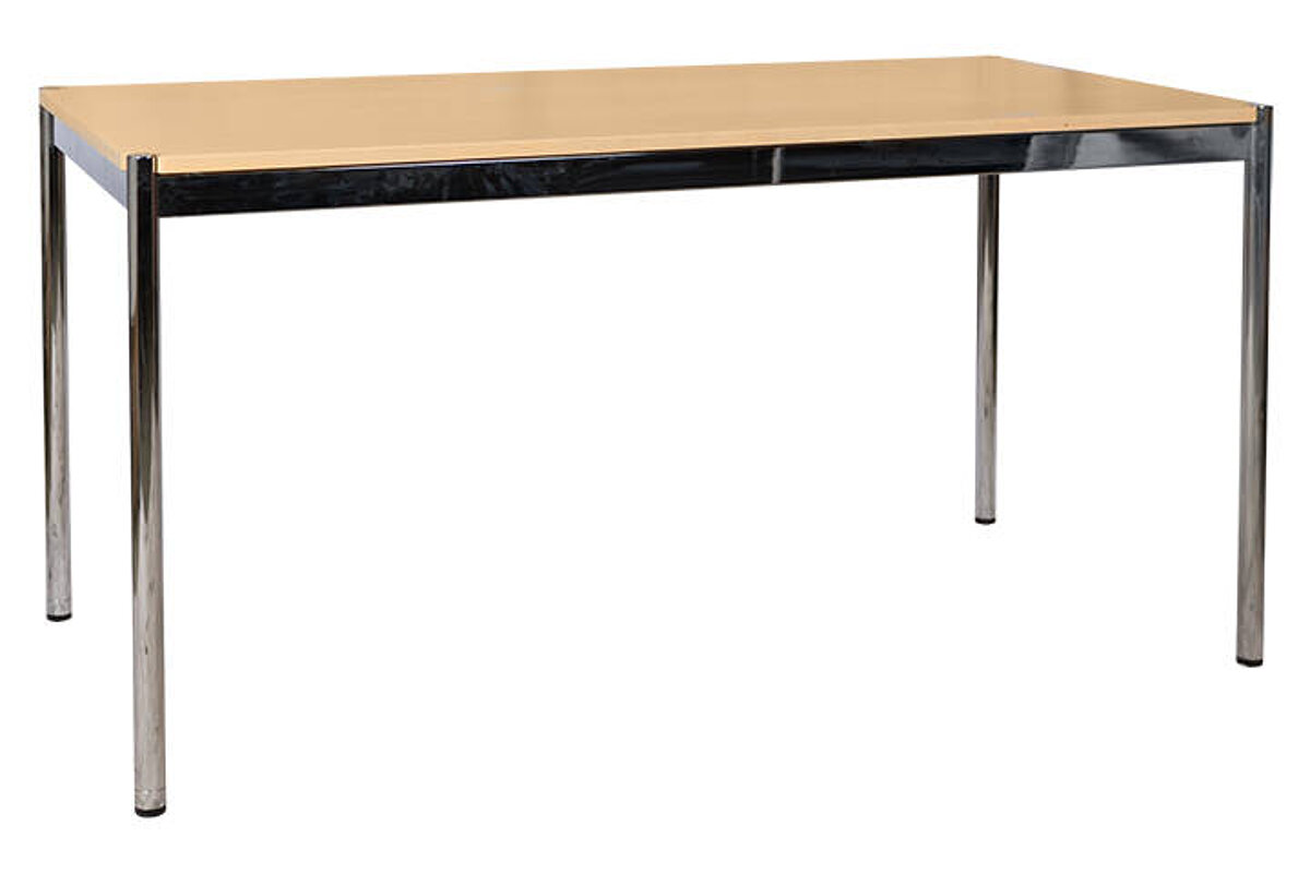 200 x 100 cm Schreibtisch / Besprechungstisch in buche Z3 von USM Haller
