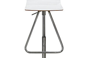 Meet Chair Barhocker mit Fußraste 'mt-901' von Sedus in weiß