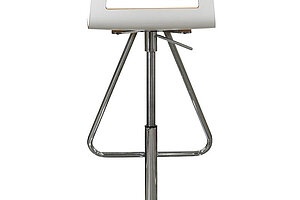 Meet Chair Barhocker mit Fußraste 'mt-901' von Sedus in weiß