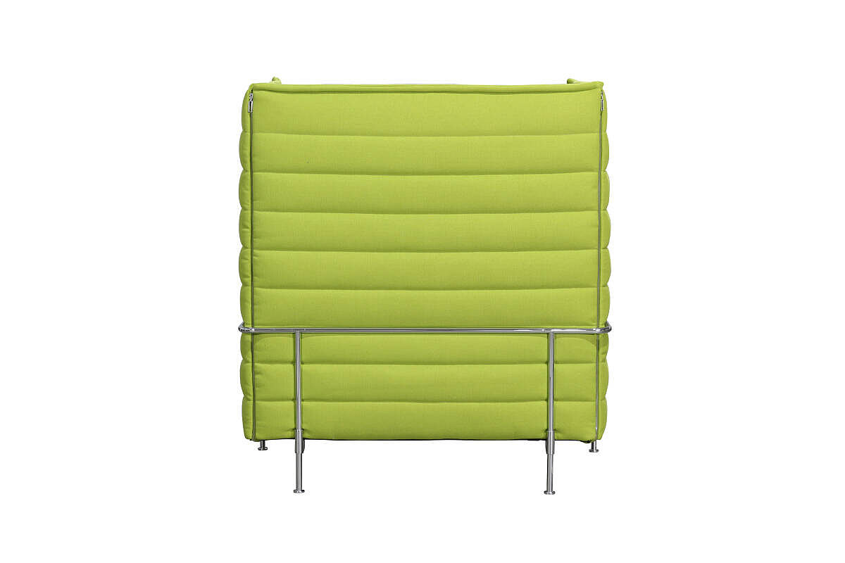 vitra 'Alcove Highback Sofa Love Seat' / lemon