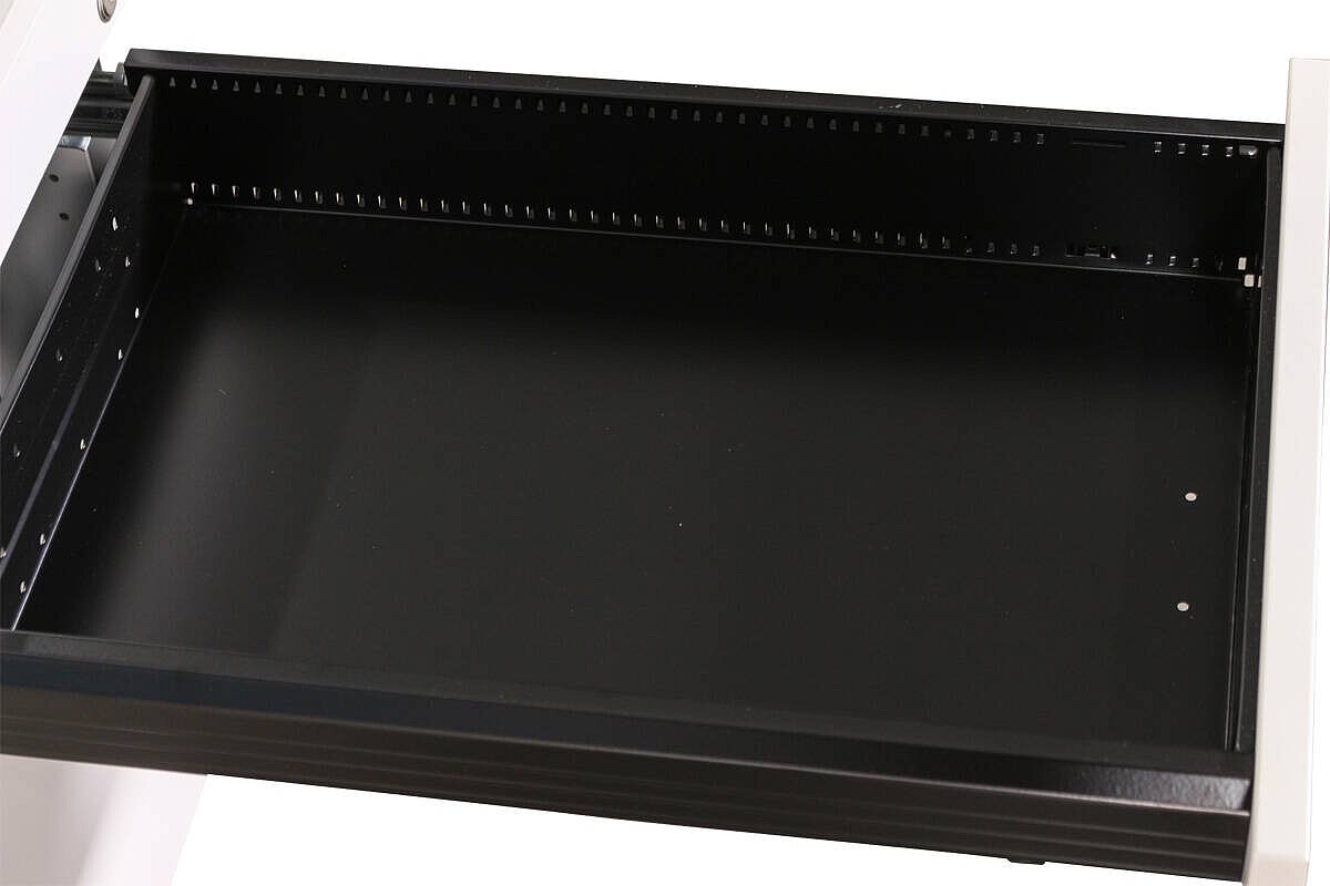 Rollcontainer / Ophelis / Privatfach / weiß / 60 cm
