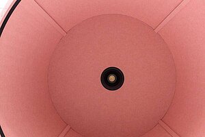 Neuwertig / Akustische LED-Hängeleuchte / PROLICHT/Molto Luce / pink / 120 cm