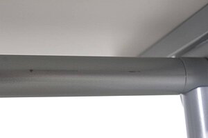 Mobiler Klapptisch / Schulungstisch / Kinnarps 'Foldex' / 160 x 80 cm / weiß