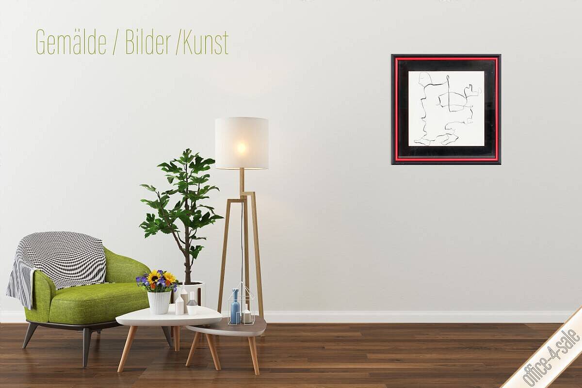 Bild 'Mann', 68 x 68 cm