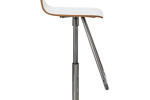 Meet Chair Barhocker mit Fußraste 'mt-901' von Sedus in weiß