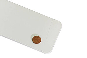 Acoustic-Trennwand / Narbutas 'Free Standing' / hellgrün melange / 160 x 120 cm / inkl. Standfüße weiß - NP 428 EUR