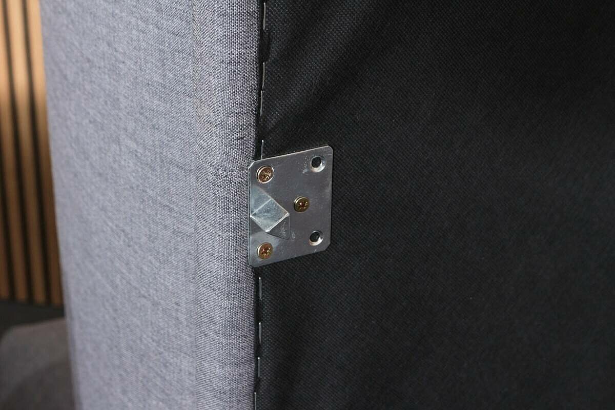 Neuwertig / MUUTO 'Connect' / Stoff Remix / Farbe 143 grau - Variante 6 - Modul E, D + E