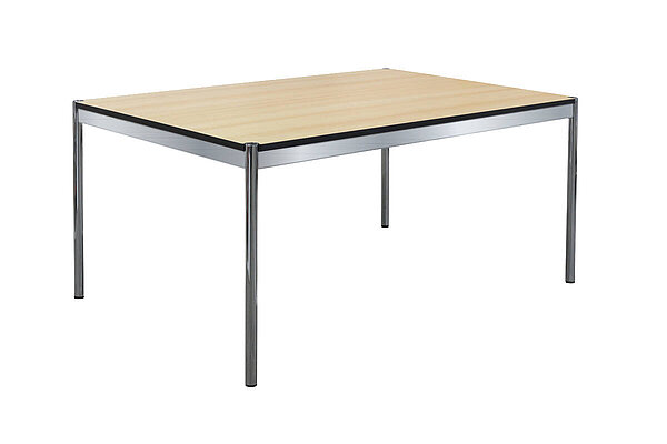 175 x 100 cm Schreibtisch / Besprechungstisch in esche Z2 von USM Haller