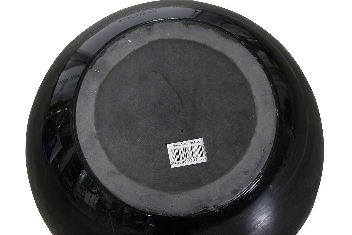 DU PONT / Ball Chair / Finn Stone / schwarz