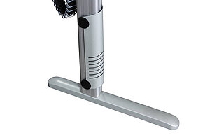 Steh-Sitz-Schreibtisch / Ceka / Cockpitplatte 200 x 90/100 cm / ahorn