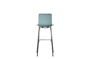 Barhocker / vitra 'HAL' / eisgrau / NP 345 EUR