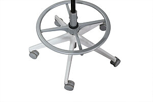Kassenstuhl / Arbeitsstuhl / Steelcase 'Cobi Stool Counterstuhl' / Netzrücken / schwarz / NP 1029 €