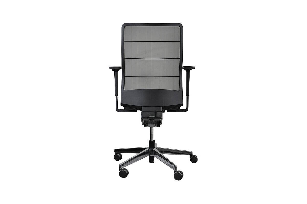 Bürodrehstuhl / Interstuhl 'AirPad' / Netzrücken / schwarz