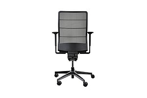 Bürodrehstuhl / Interstuhl 'AirPad' / Netzrücken / schwarz