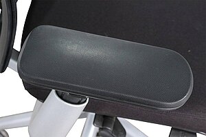 Bürodrehstuhl / Haworth 'Comforto 89' / Netzrücken / schwarz / Fußkreuz silber / NP 789 EUR