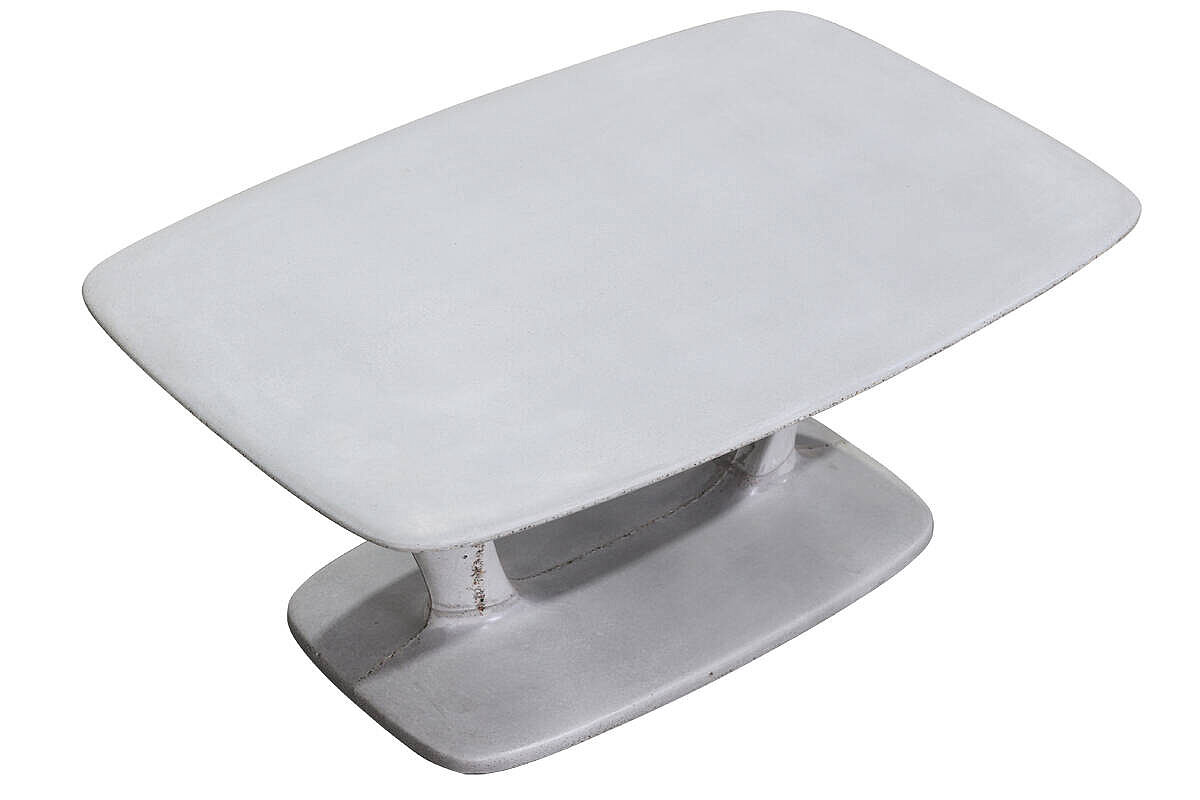 Beton-Beistelltisch 'Lounger Table' in mittelgrau für den Outdoor- und Indoorbereich