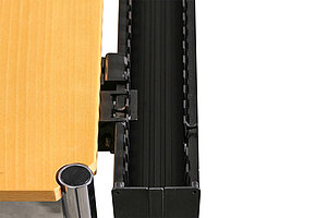 Kabelkanal / USM Haller / 150 cm breit / inkl. Halterungen