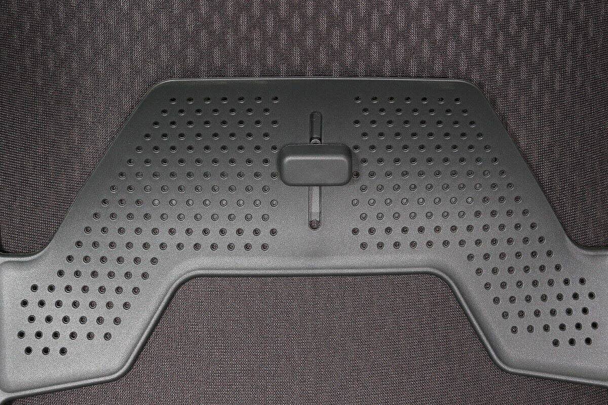 Bürodrehstuhl / vitra 'ID Mesh' / Netzrücken / Asphalt