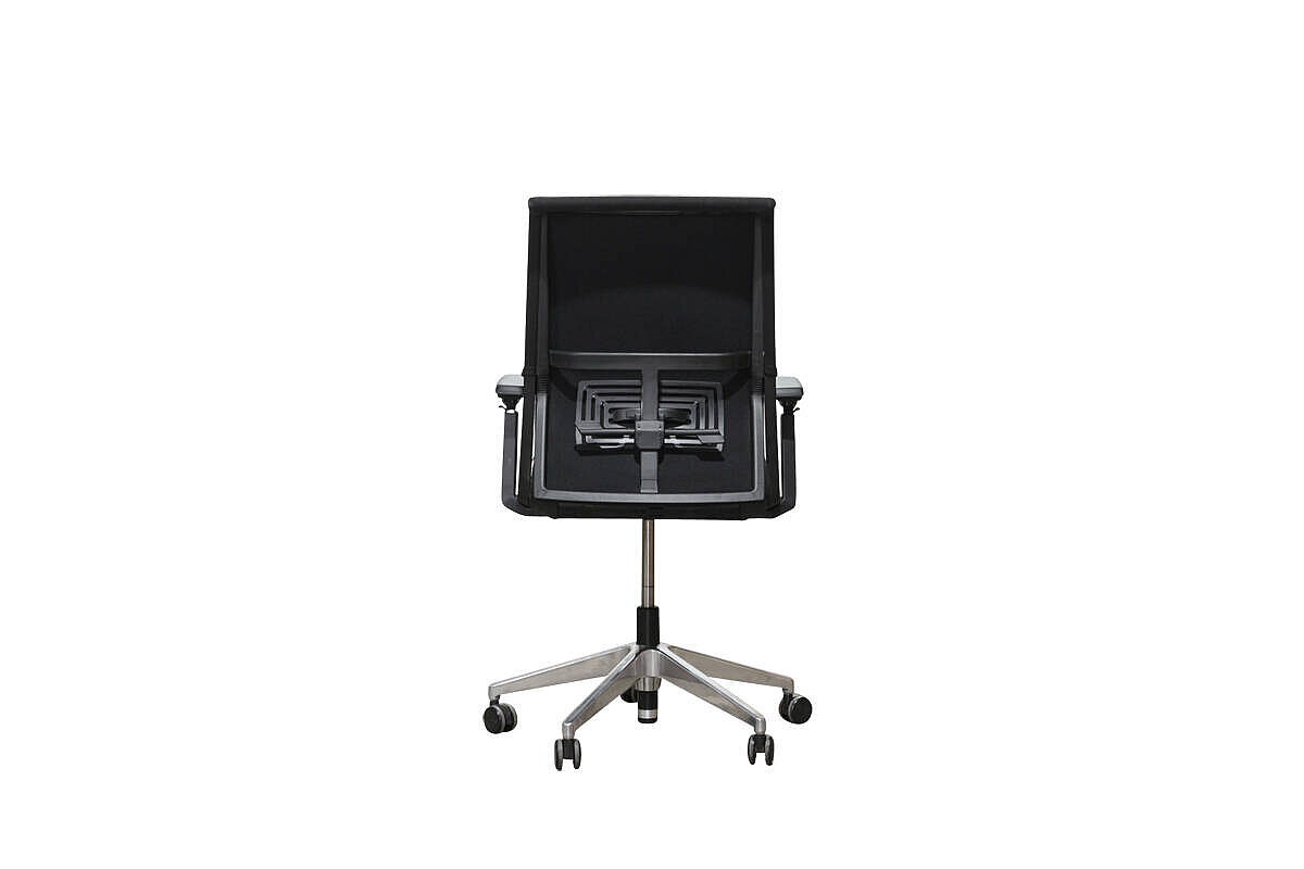 Bürodrehstuhl / Haworth 'Comforto 59' / NP 984 EUR / schwarz / Teppichrollen