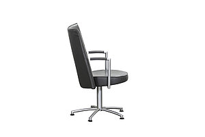 Loungechair / Erik Jorgensen 'EJ 80' / Leder / anthrazit
