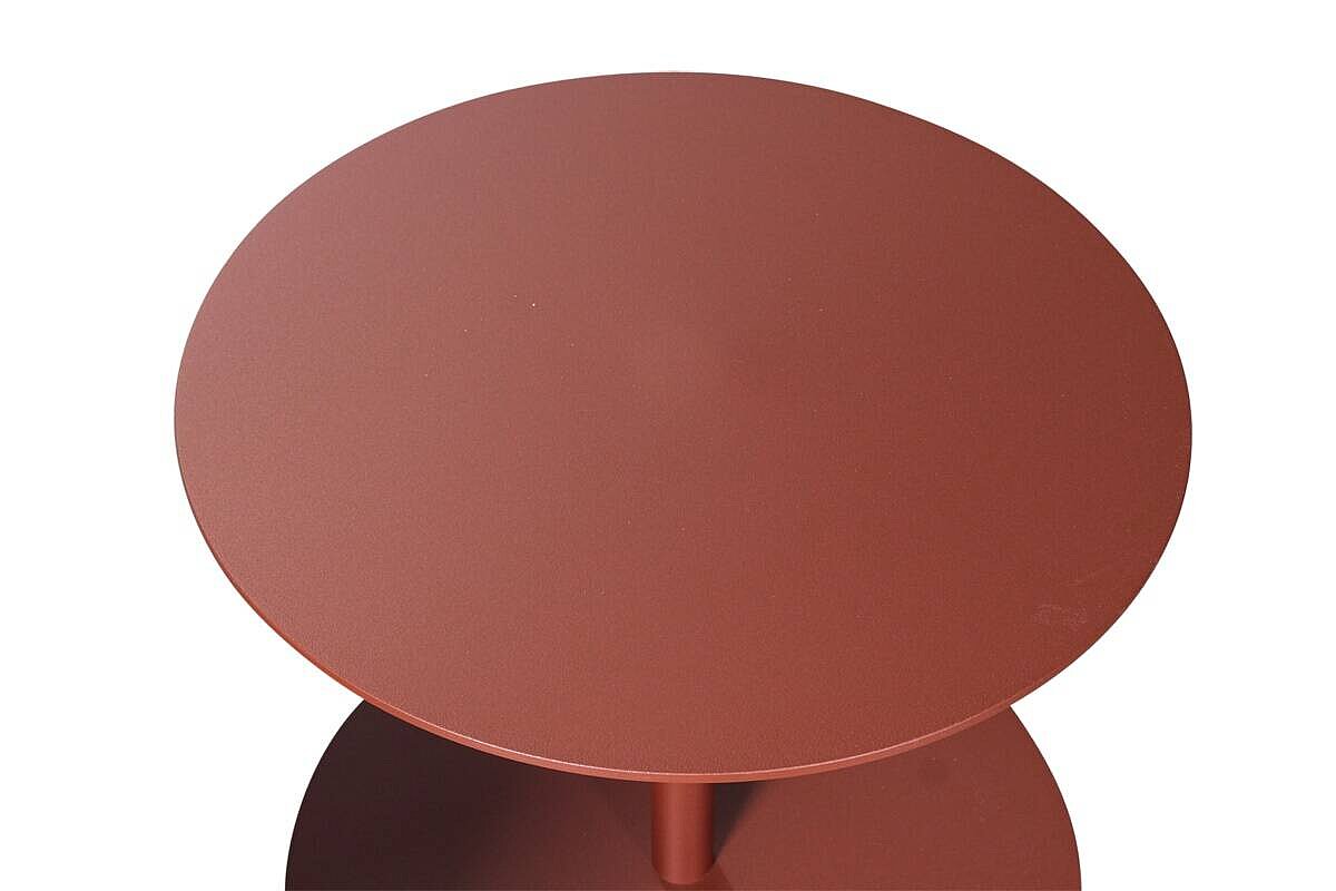 Neuwertig / NP 1596 EUR / Beistelltisch / KETTAL 'Objects' / rot