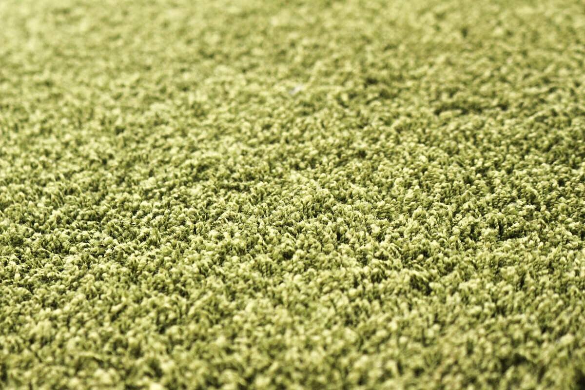Teppichboden / OBJECT CARPET - RUGX 'Poodle' / 160 x 140 cm / grün 1402