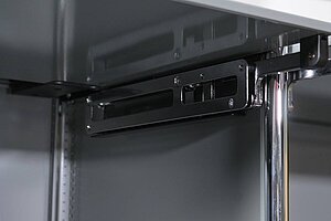 Sideboard / USM Haller / 6 Fächer / mittelgrau