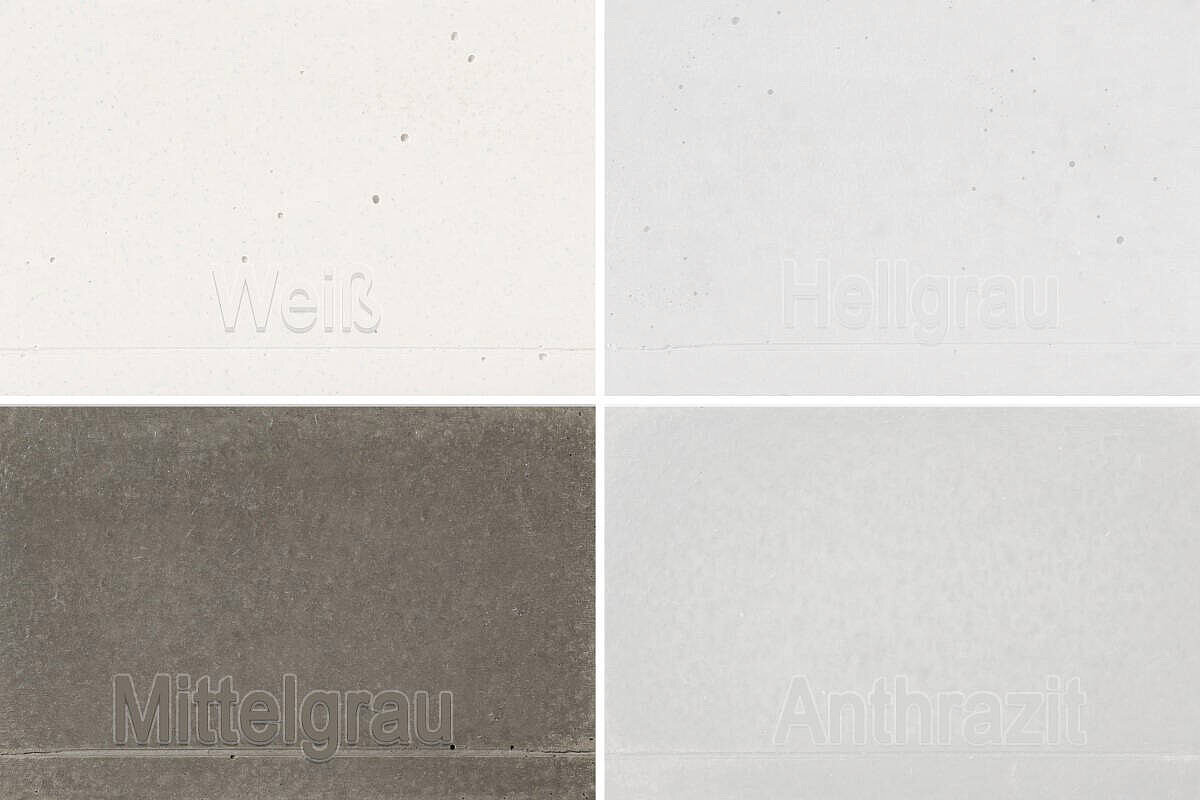 Beton-Beistelltisch 'Lounger Table' in mittelgrau für den Outdoor- und Indoorbereich