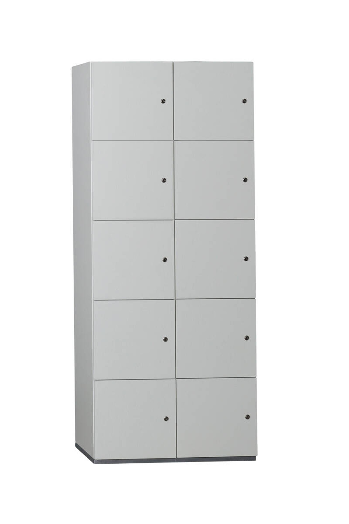 Fächerschrank / König & Neurath 'Acta.Plus' / weiß / 10 Fächer / 80 cm