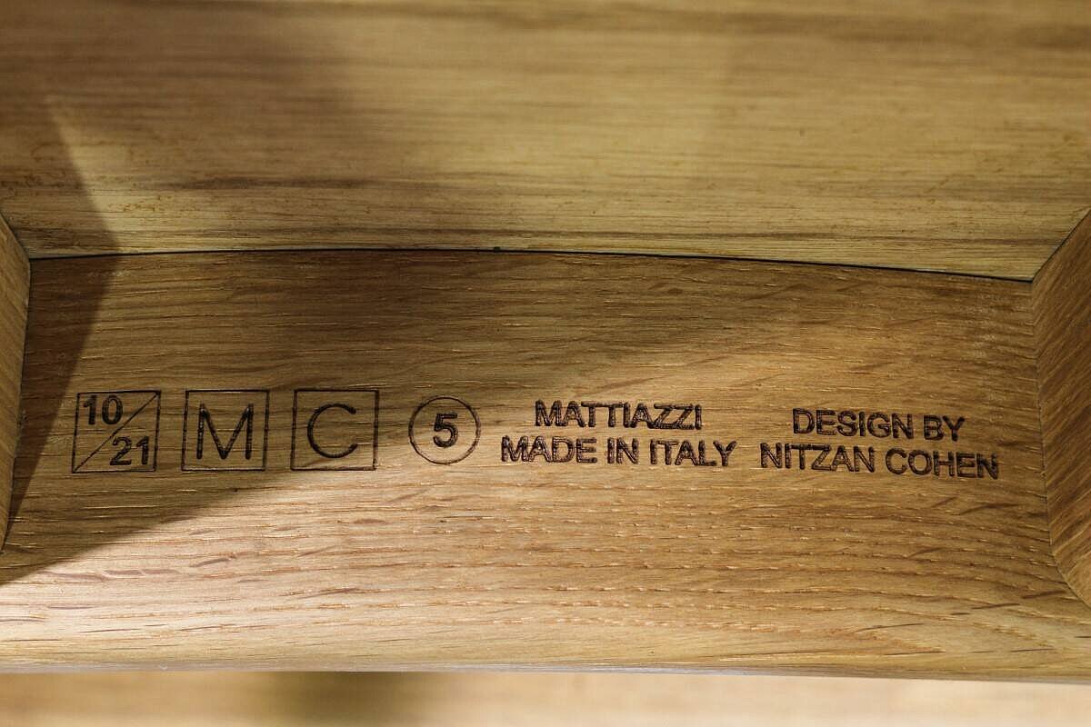 Besucherstuhl / Mattiazzi 'MC5' / eiche