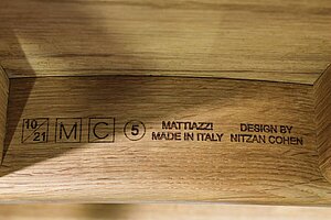 Besucherstuhl / Mattiazzi 'MC5' / eiche