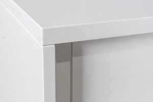 Sideboard / werner works 'basic' / weiß / 160 cm / 3 Ordnerhöhen