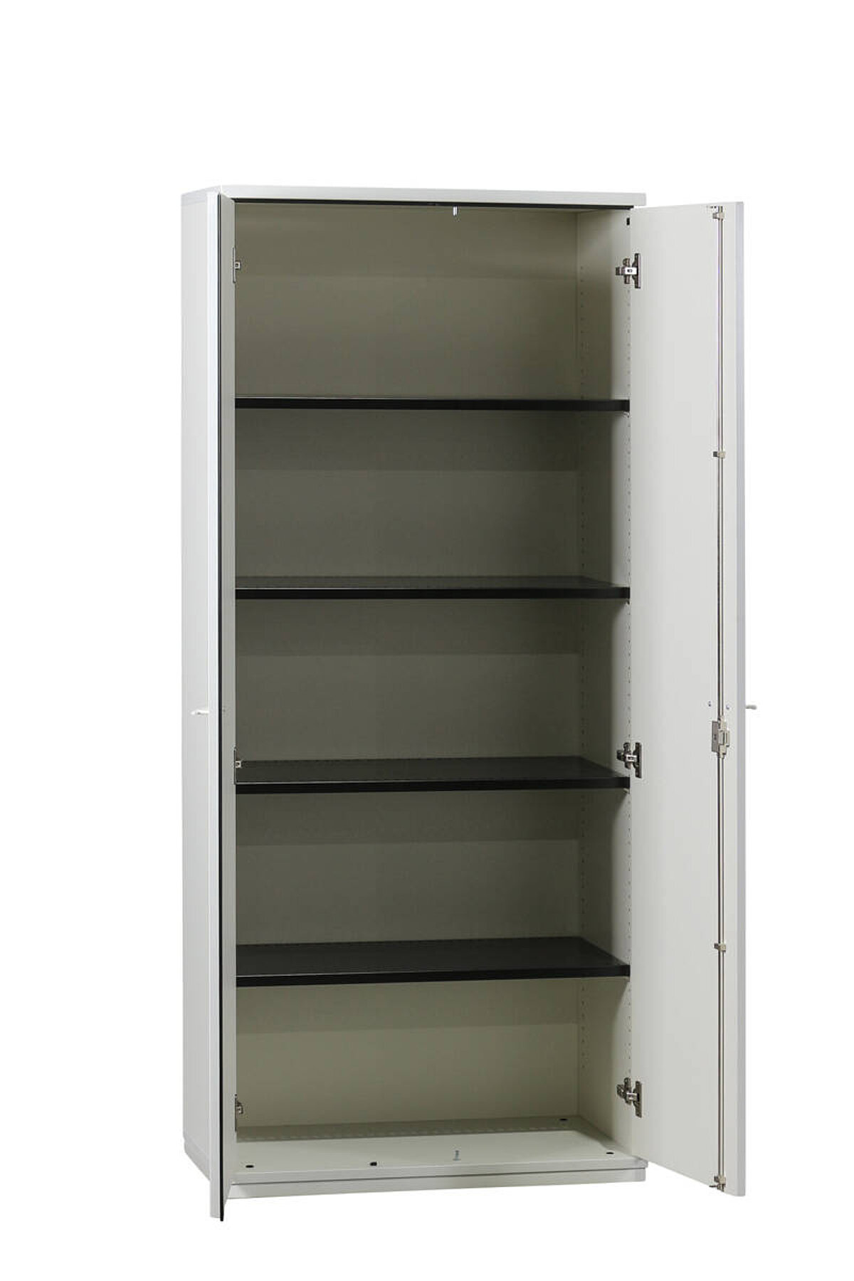 Neuwertig / Aktenschrank / König & Neurath 'ACTA.CLASSIC' / Flügeltürenschrank / weiß / 80 cm / 5 Ordnerhöhen