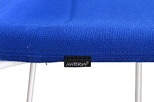 2er Set Barhocker / MATERIA 'NEO LITE' / blau / stapelbar