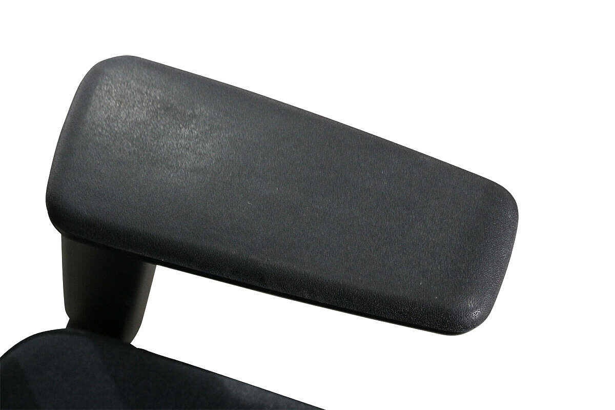 Bürodrehstuhl / vitra 'AM Chair' / Netzrücken / Nero / Hartbodenrollen - NP 875 EUR