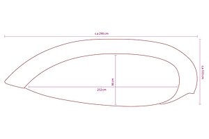 Sofa / MOROSO 'NewTone' / Alcantara Velour rot