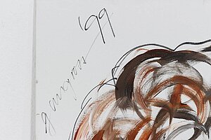 Gemälde 'Menschen', 100 x 120 cm