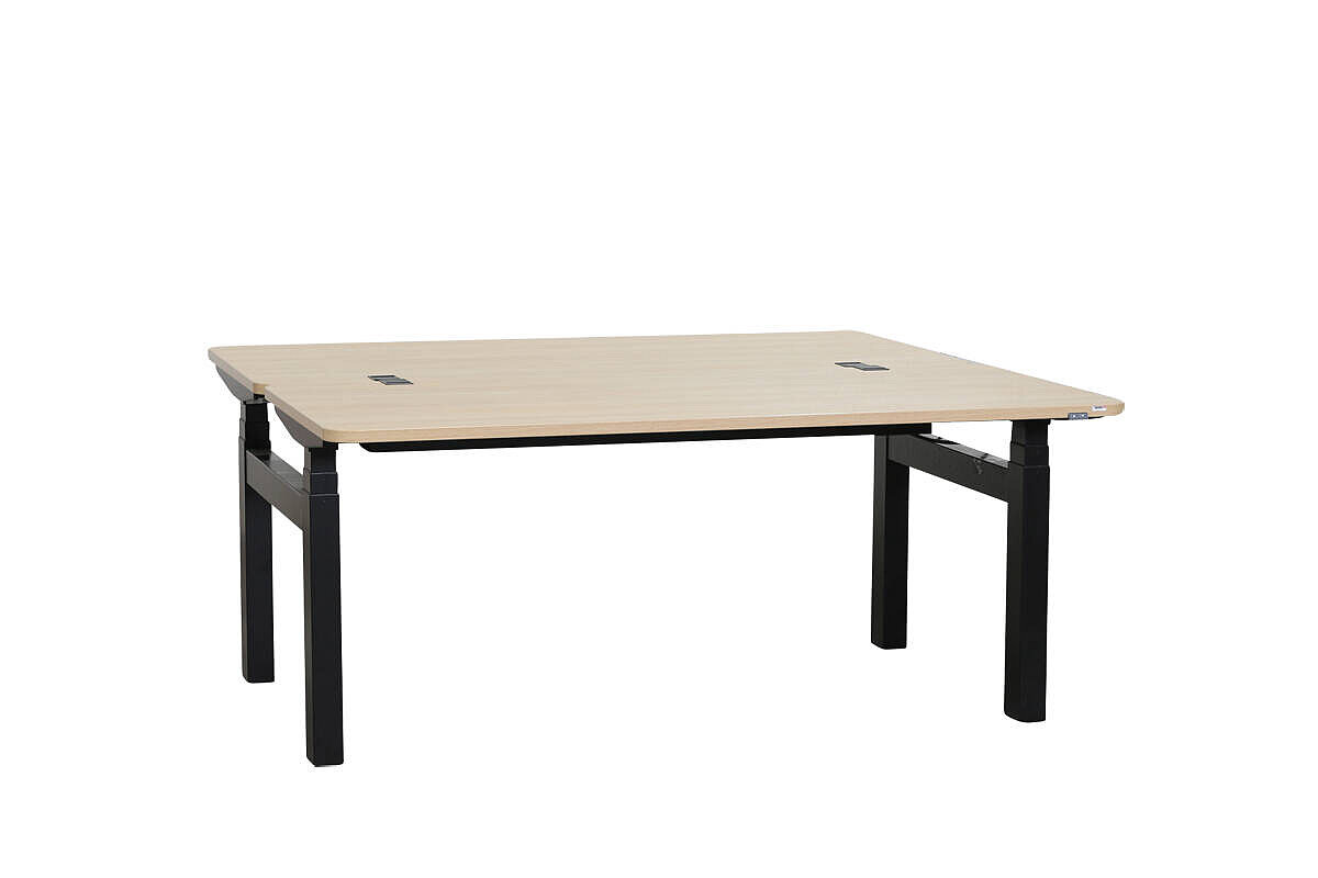 Duo-Bench / Wini 'Startup' / akazie / 160 x 80 cm / elektrisch höhenverstellbar