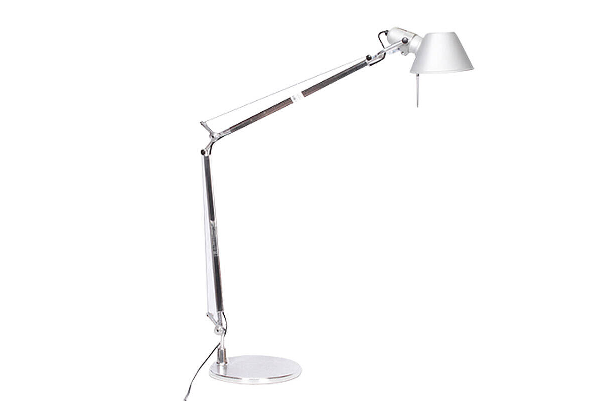 Schreibtischlampe / Artemide 'Tolomeo Tavalo' / mit Fuß 23 cm