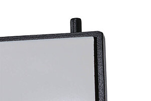 Mobile Akustik-Trennwand mit Whiteboard