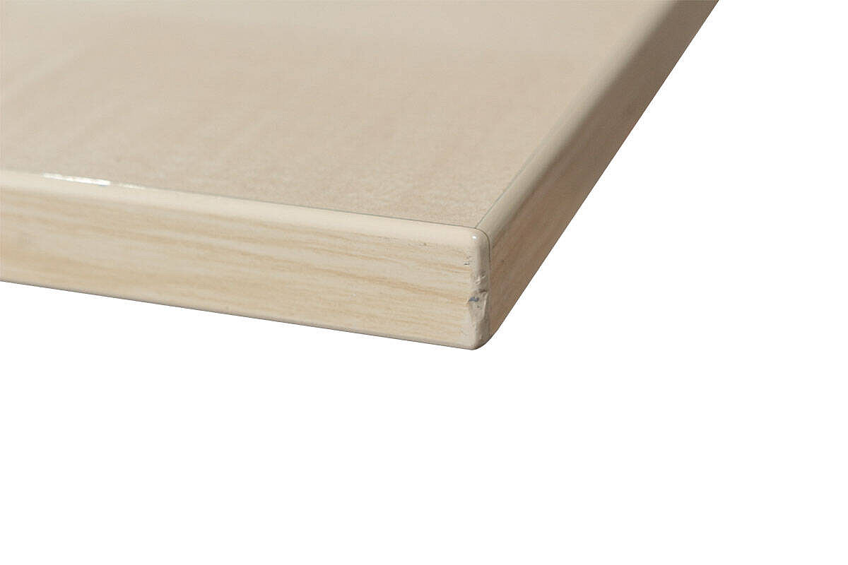 Stehtisch / Hochtisch / casala / 70 x 70 cm / ahorn / Tellerfuß