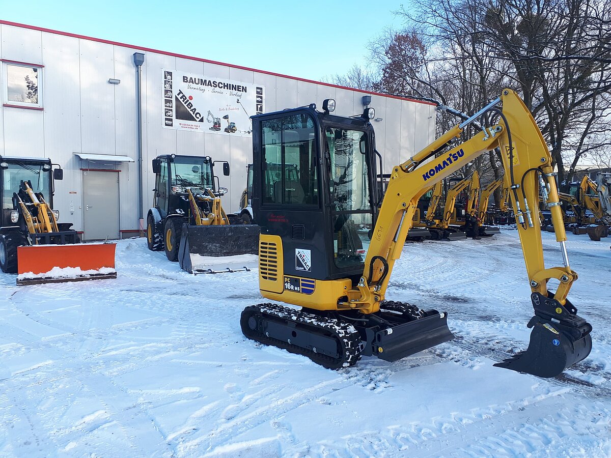 Komatsu, PC16R-3HS K