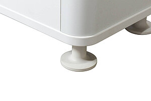 Neuwertig / Aufbewahrungssystem / Herman Miller 'Atlas' / weiß